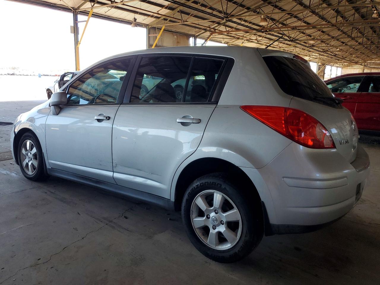 2012 Nissan Versa 1.8 S Silver vin: 3N1BC1CP1CK268019