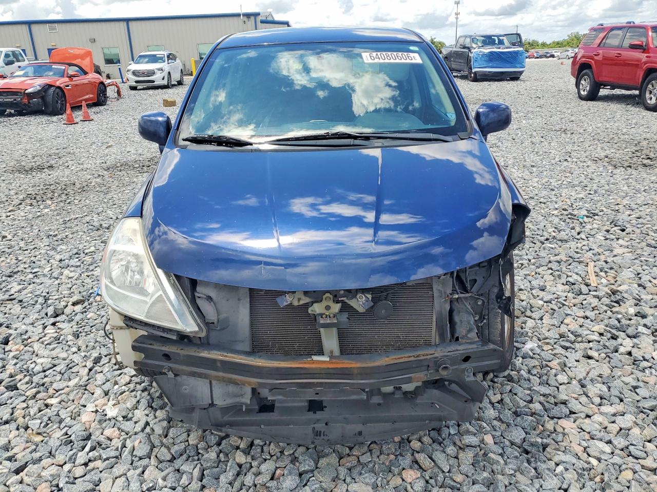 2012 Nissan Versa 1.8 S Blue vin: 3N1BC1CP1CK287086