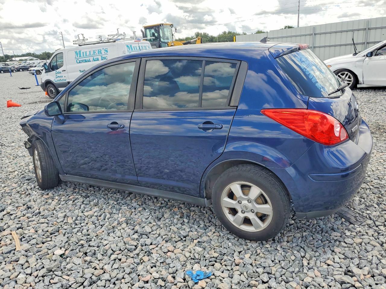 2012 Nissan Versa 1.8 S Blue vin: 3N1BC1CP1CK287086