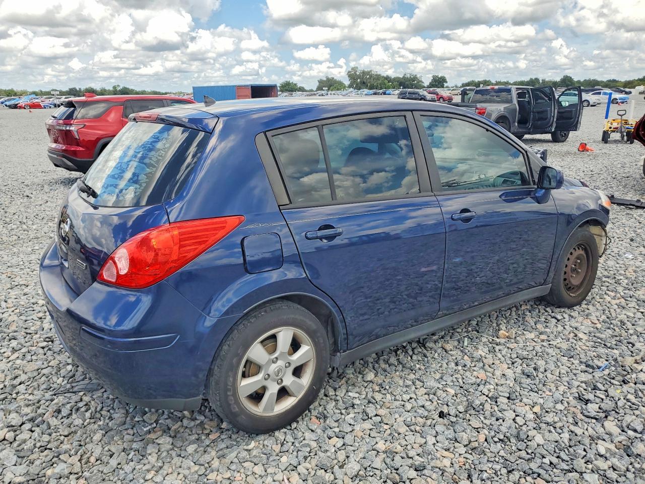 2012 Nissan Versa 1.8 S Blue vin: 3N1BC1CP1CK287086