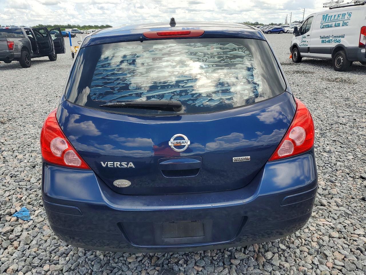 2012 Nissan Versa 1.8 S Blue vin: 3N1BC1CP1CK287086