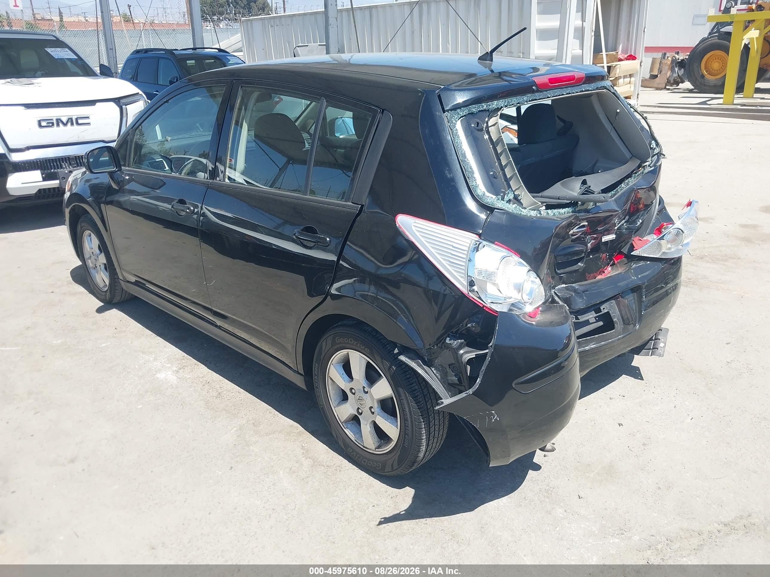 2012 Nissan Versa 1.8 S Черный vin: 3N1BC1CP1CK288111
