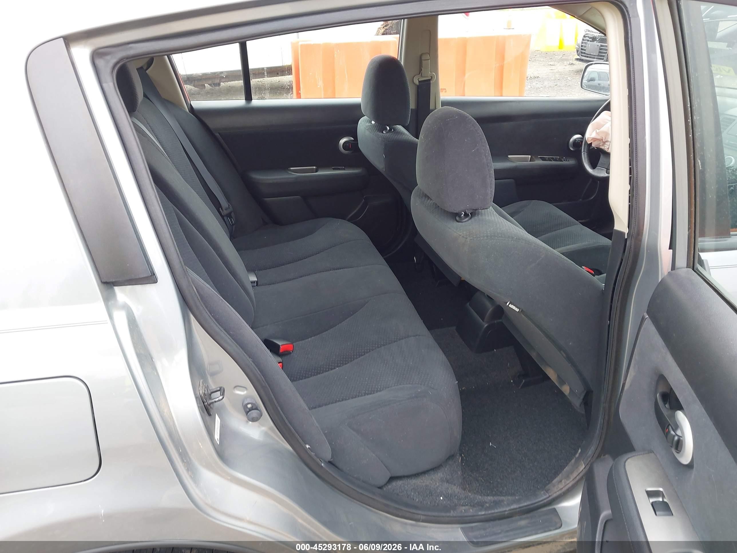 2012 Nissan Versa 1.8 S Gray vin: 3N1BC1CP1CK296046