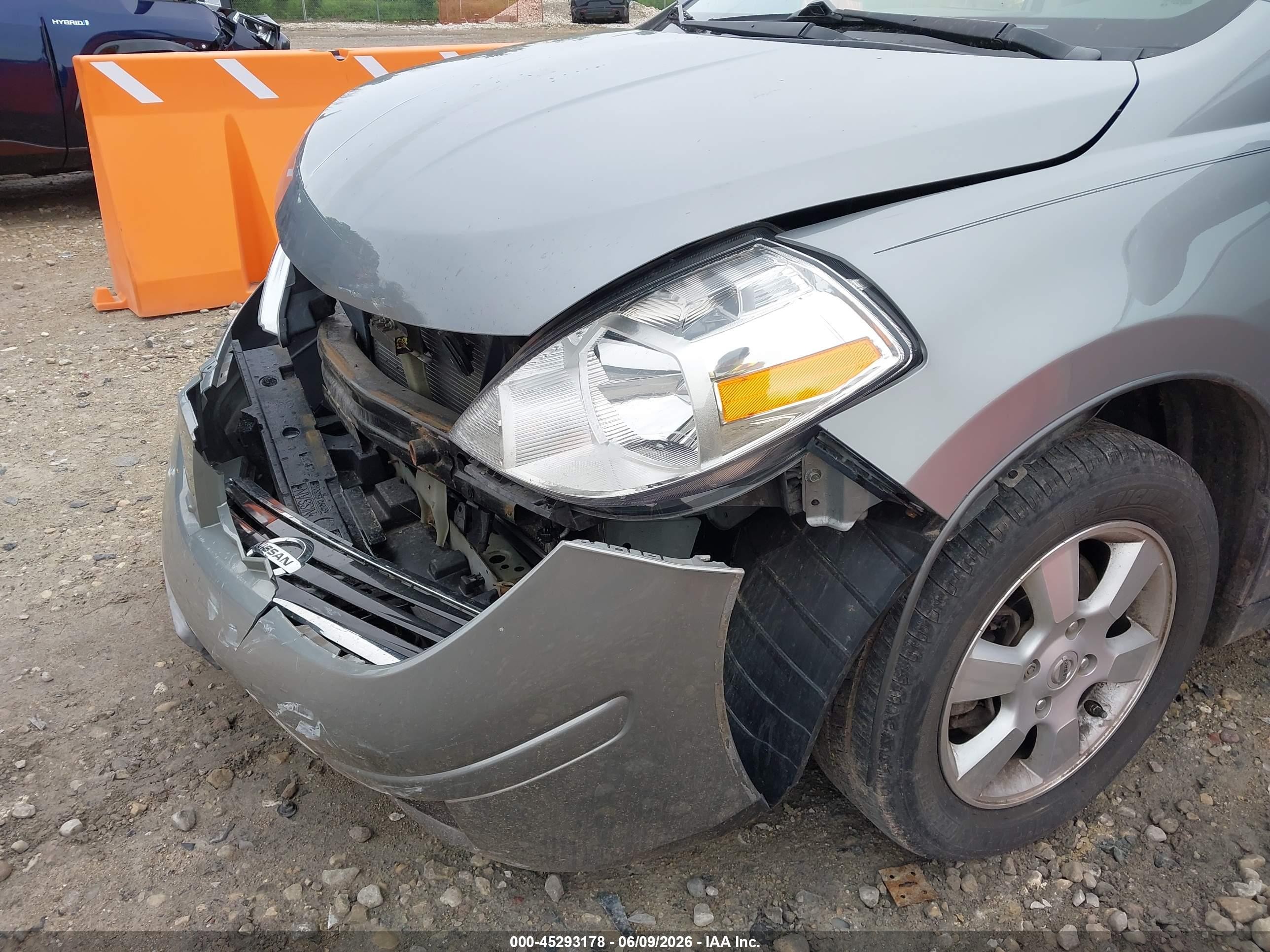 2012 Nissan Versa 1.8 S Gray vin: 3N1BC1CP1CK296046