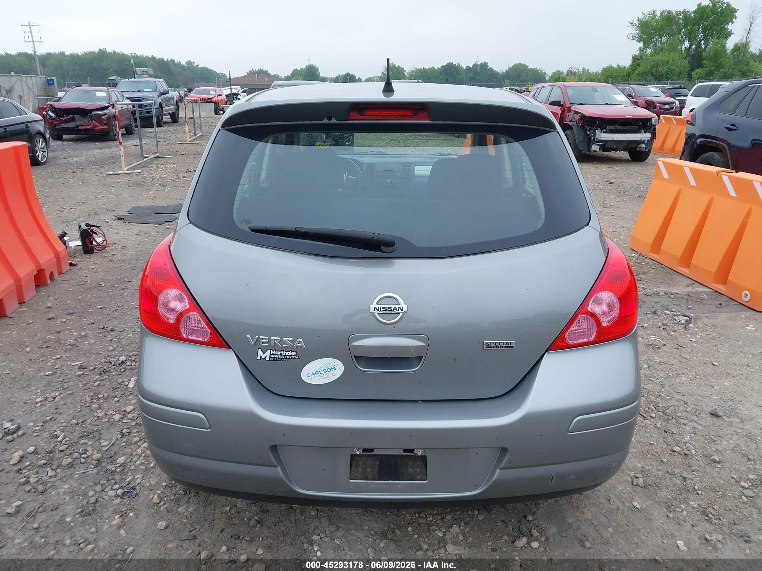 2012 Nissan Versa 1.8 S Gray vin: 3N1BC1CP1CK296046