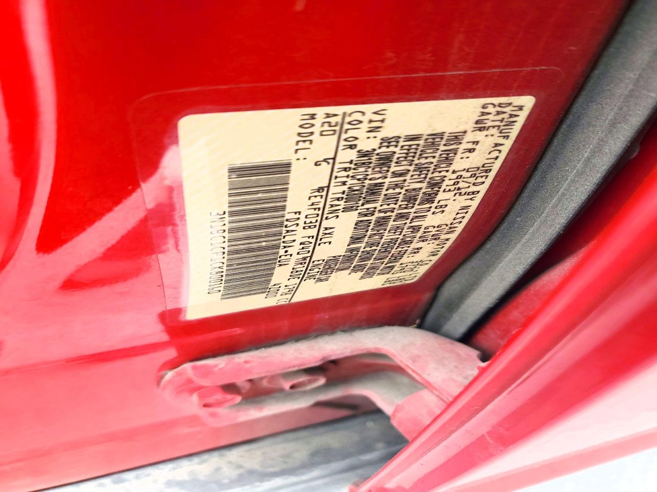 2012 Nissan Versa 1.8 S Red vin: 3N1BC1CP1CK800160