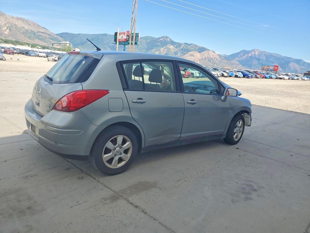 2012 Nissan Versa 1.8 S Gray vin: 3N1BC1CP1CK802345
