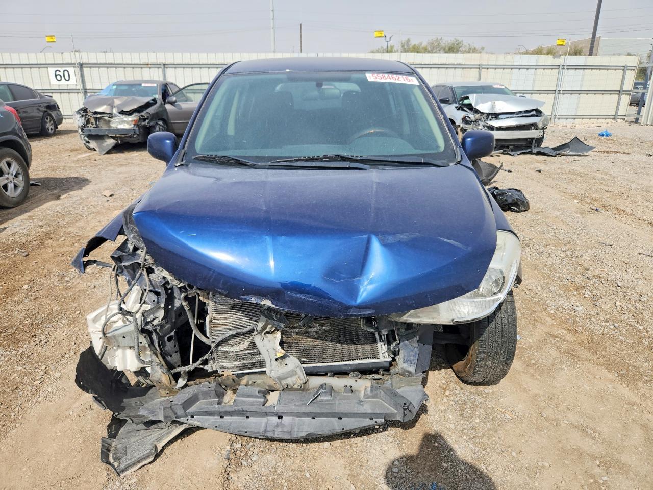 2012 Nissan Versa 1.8 S Blue vin: 3N1BC1CP1CK815368