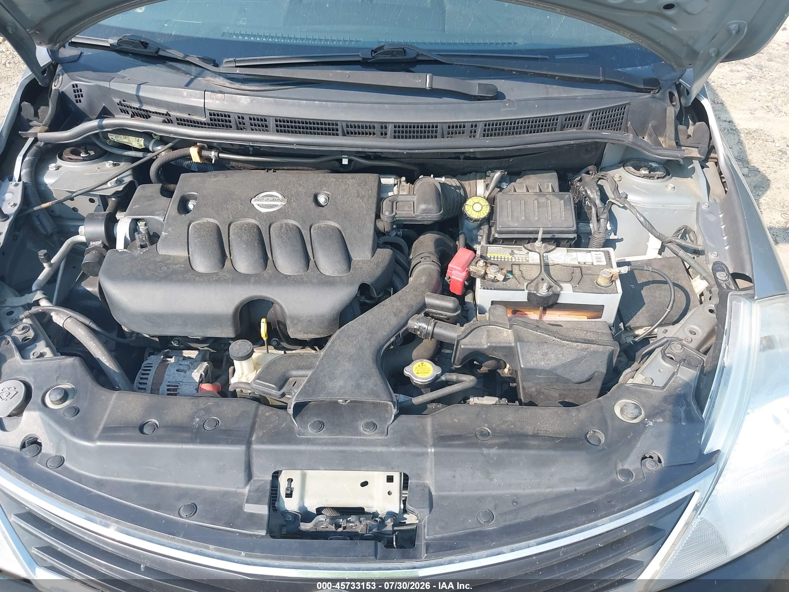 2010 Nissan Versa 1.8sl Gray vin: 3N1BC1CP2AL377807