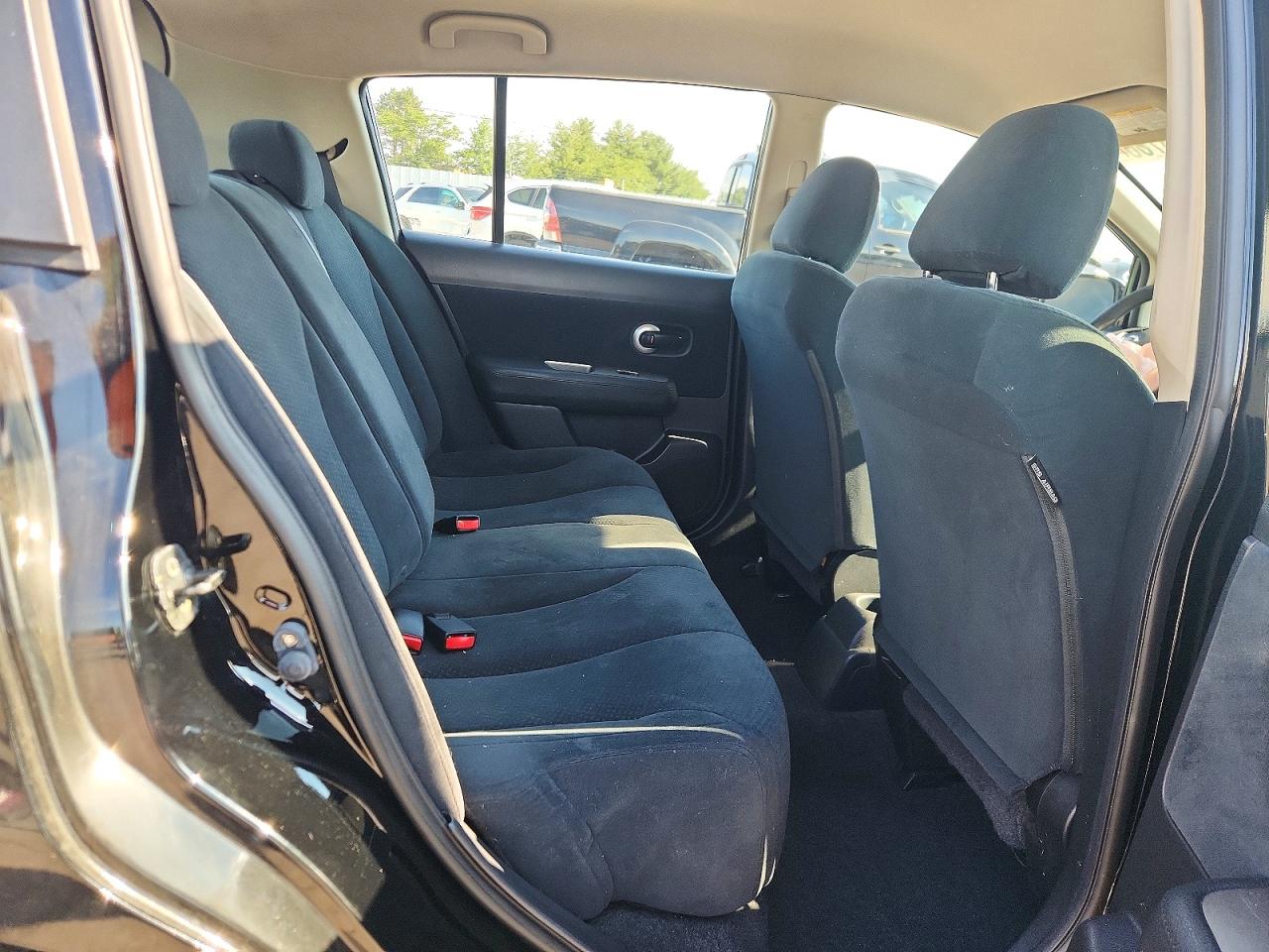 2010 Nissan Versa 1.8 S Black vin: 3N1BC1CP2AL417562