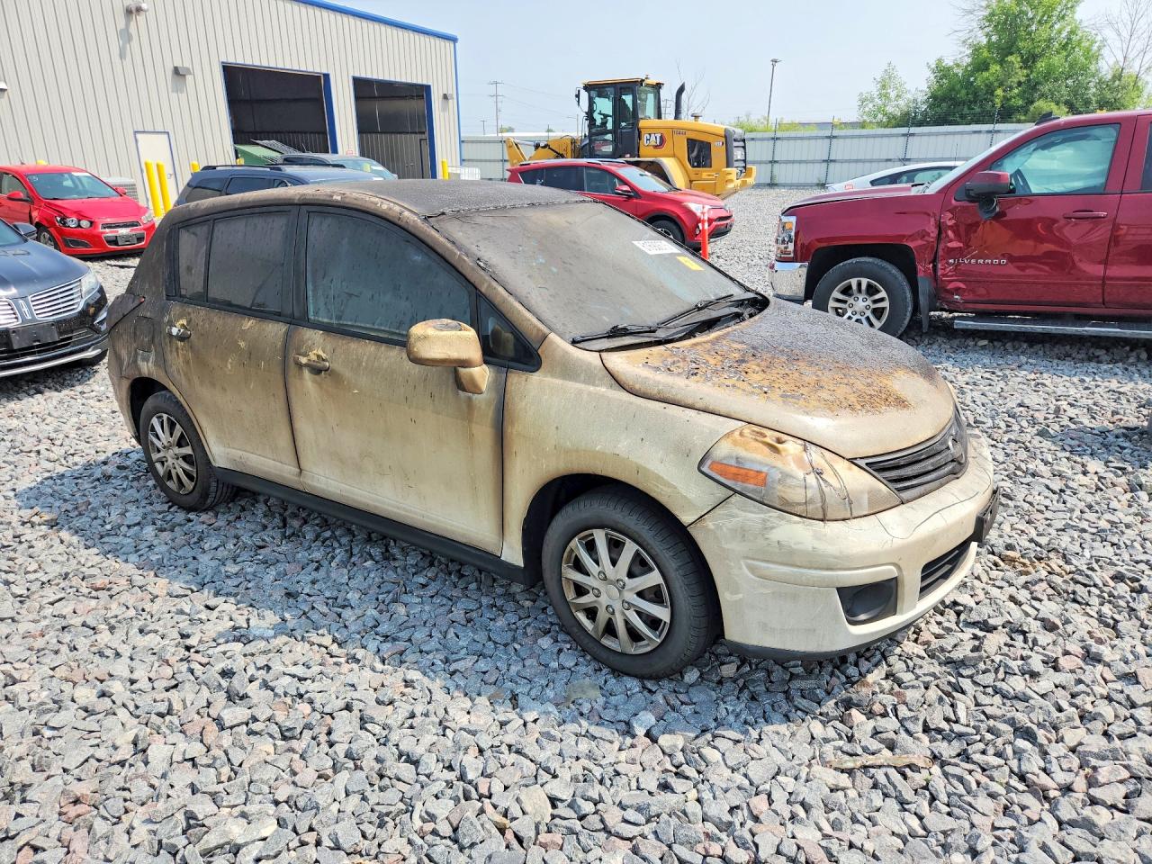 2010 Nissan Versa 1.8 S Burn vin: 3N1BC1CP2AL448102