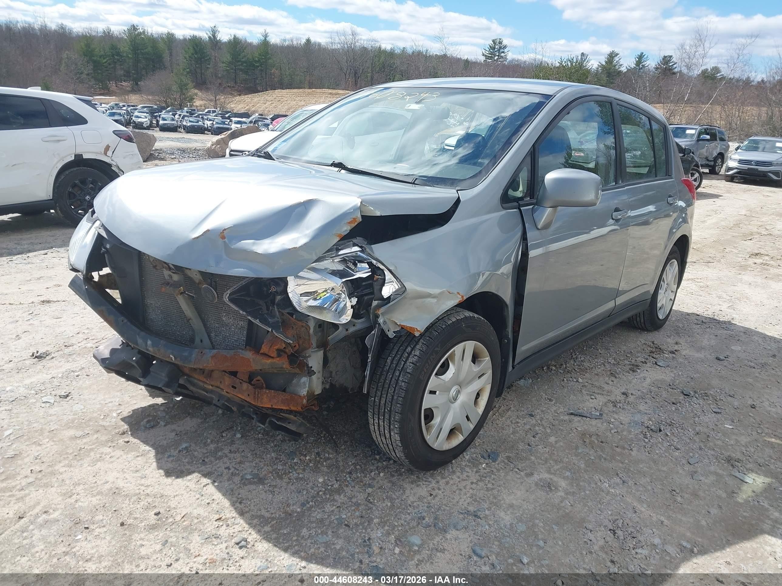 2010 Nissan Versa 1.8s Black vin: 3N1BC1CP2AL461075