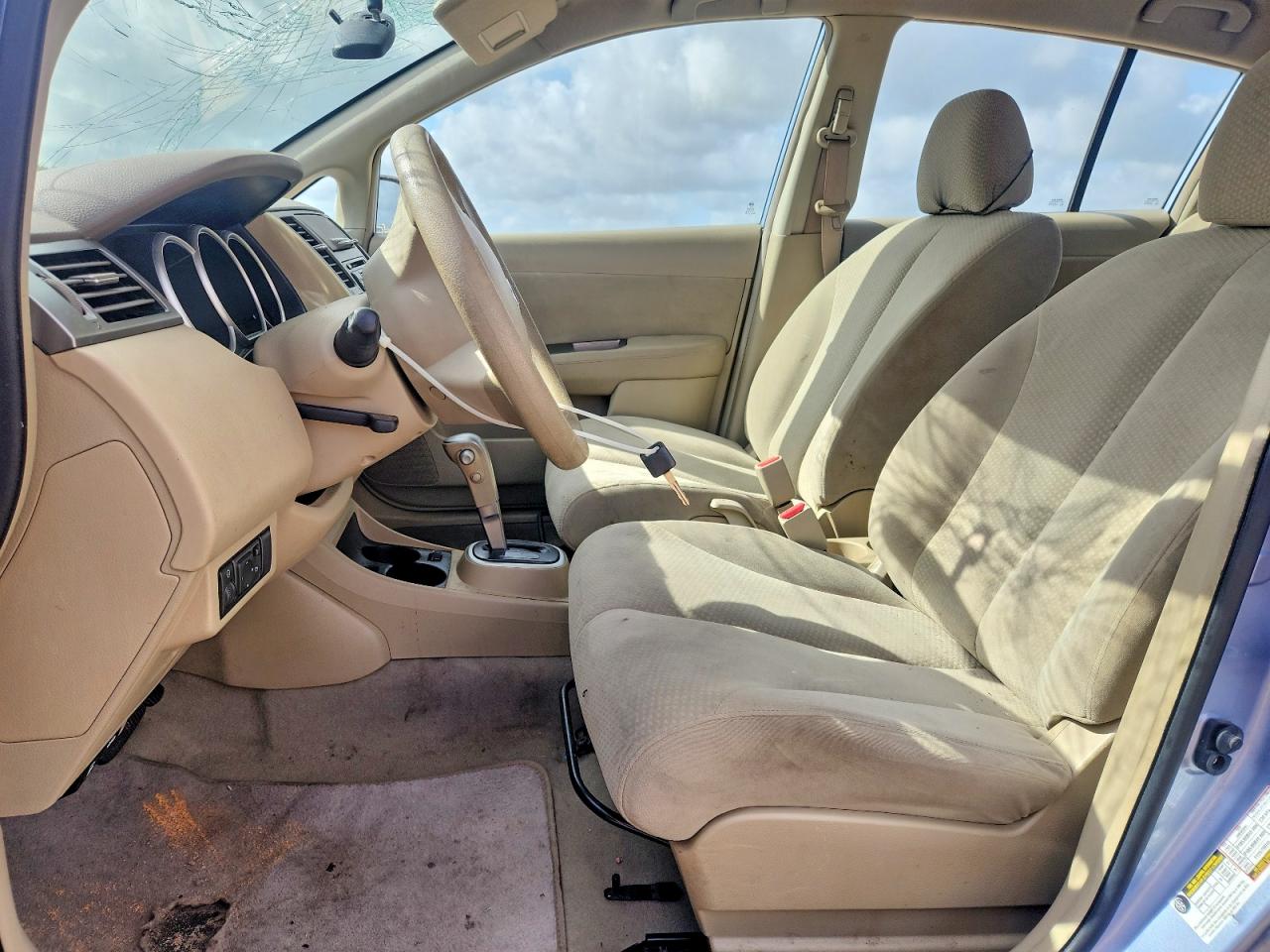 2010 Nissan Versa 1.8 S Blue vin: 3N1BC1CP2AL463246