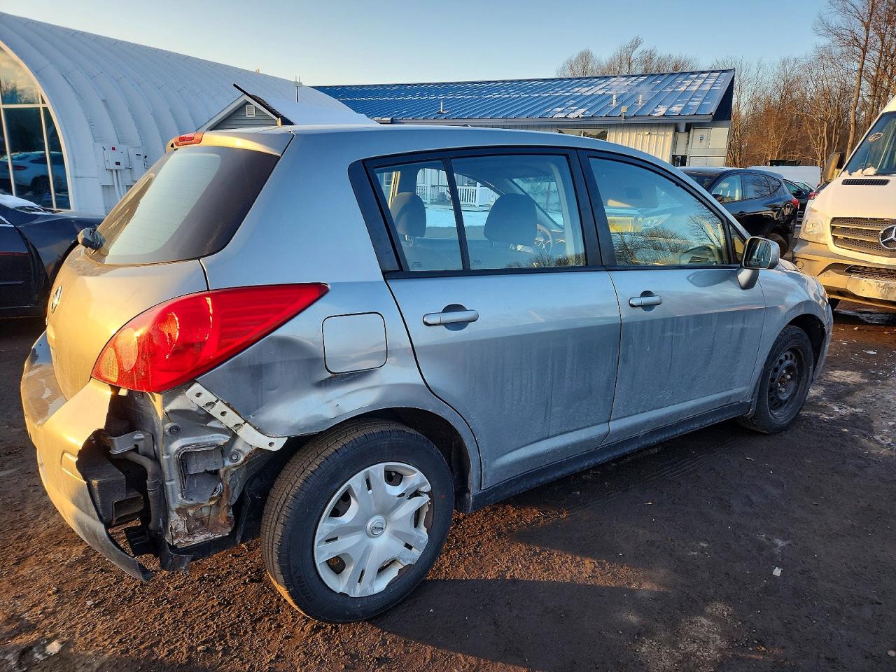 2011 Nissan Versa S Gray vin: 3N1BC1CP2BL399338