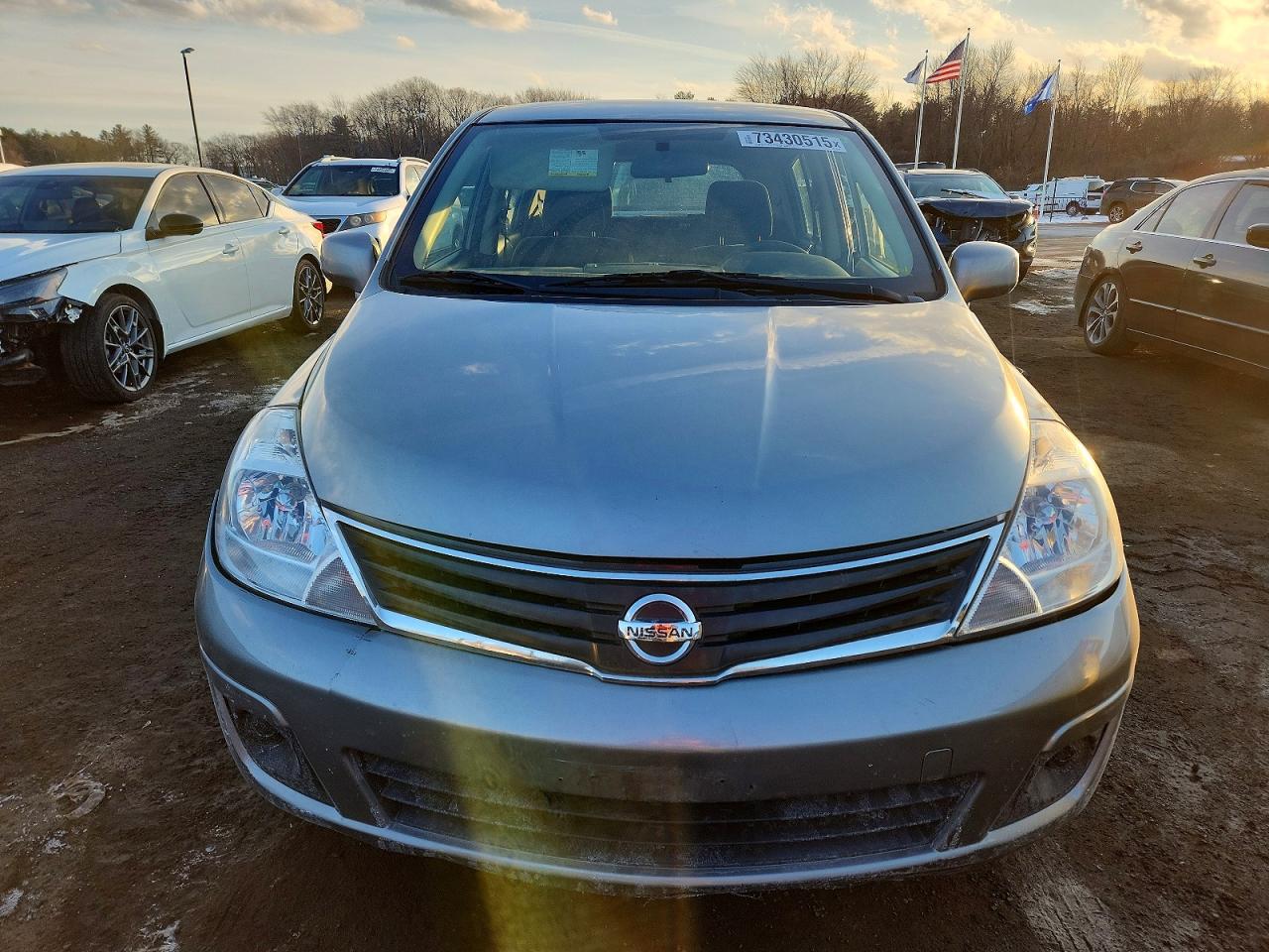 2011 Nissan Versa S Gray vin: 3N1BC1CP2BL399338