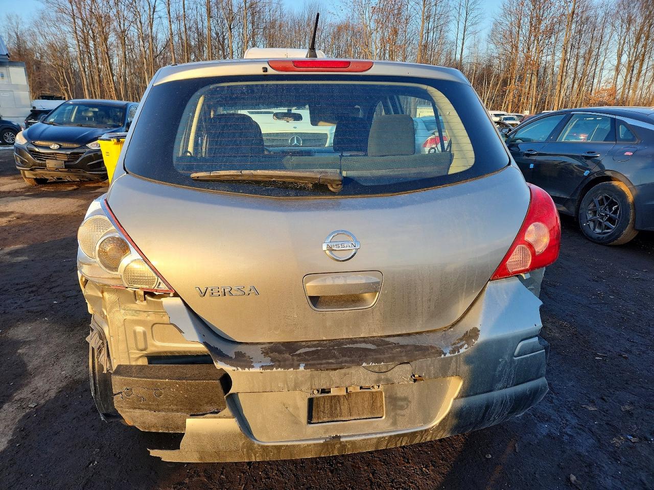 2011 Nissan Versa S Gray vin: 3N1BC1CP2BL399338