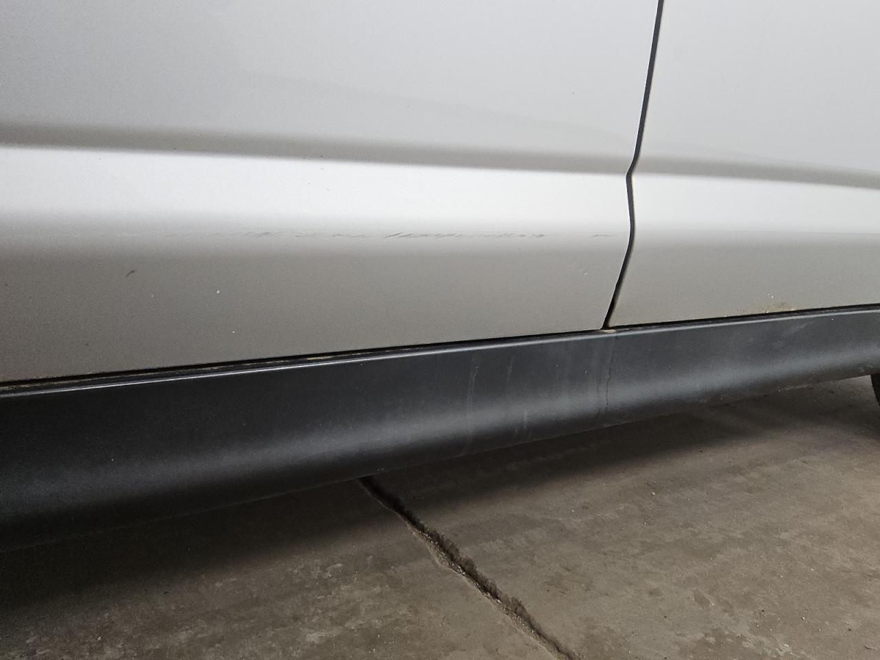 2011 Nissan Versa Silver vin: 3N1BC1CP2BL399839 Damage: Left Front Door, Heavy Scratch, > 12 Inches
