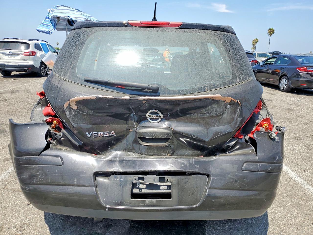 2011 Nissan Versa 1.8 S Gray vin: 3N1BC1CP2BL411424