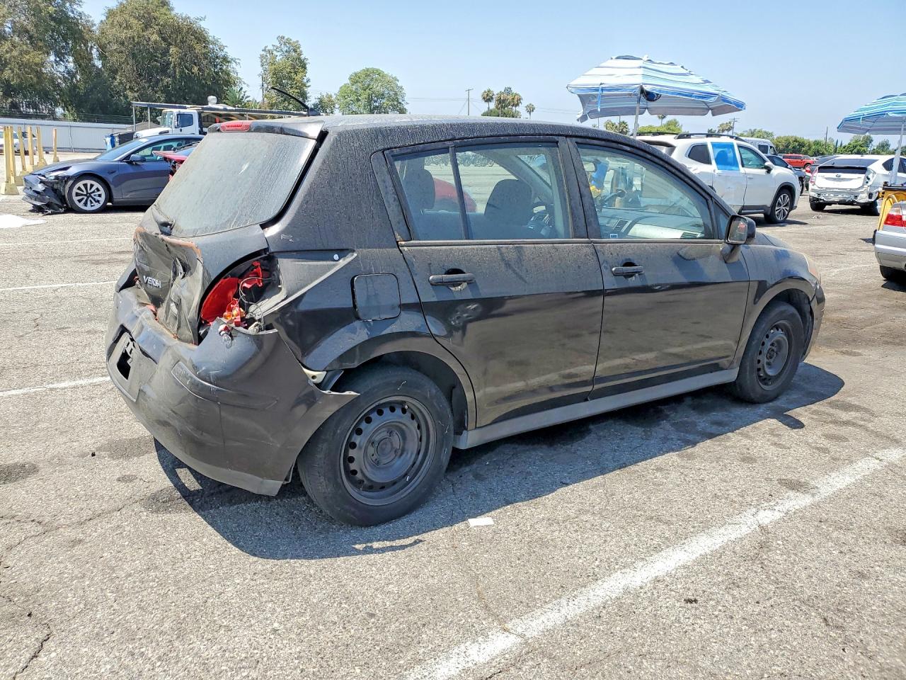 2011 Nissan Versa 1.8 S Gray vin: 3N1BC1CP2BL411424