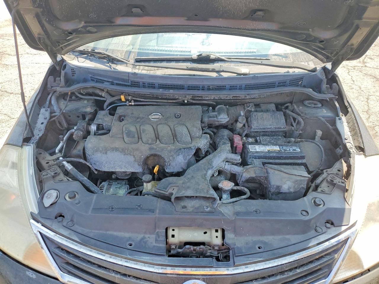 2011 Nissan Versa 1.8 S Gray vin: 3N1BC1CP2BL411424