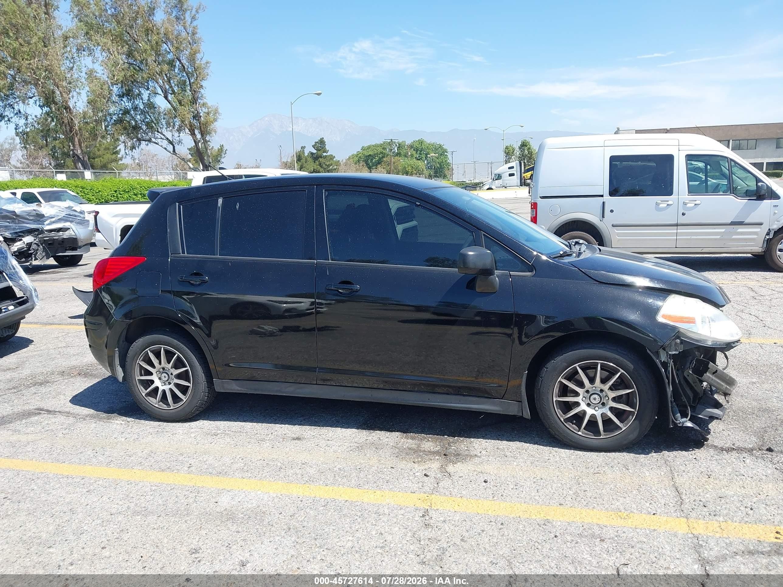2011 Nissan Versa 1.8s Black vin: 3N1BC1CP2BL418003