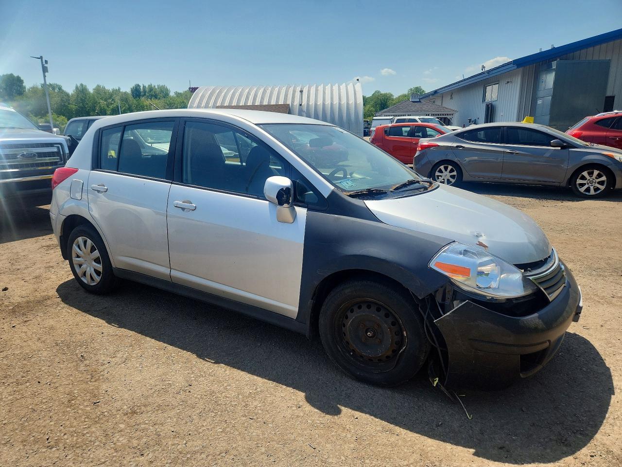 2011 Nissan Versa 1.8 S Gray vin: 3N1BC1CP2BL456542