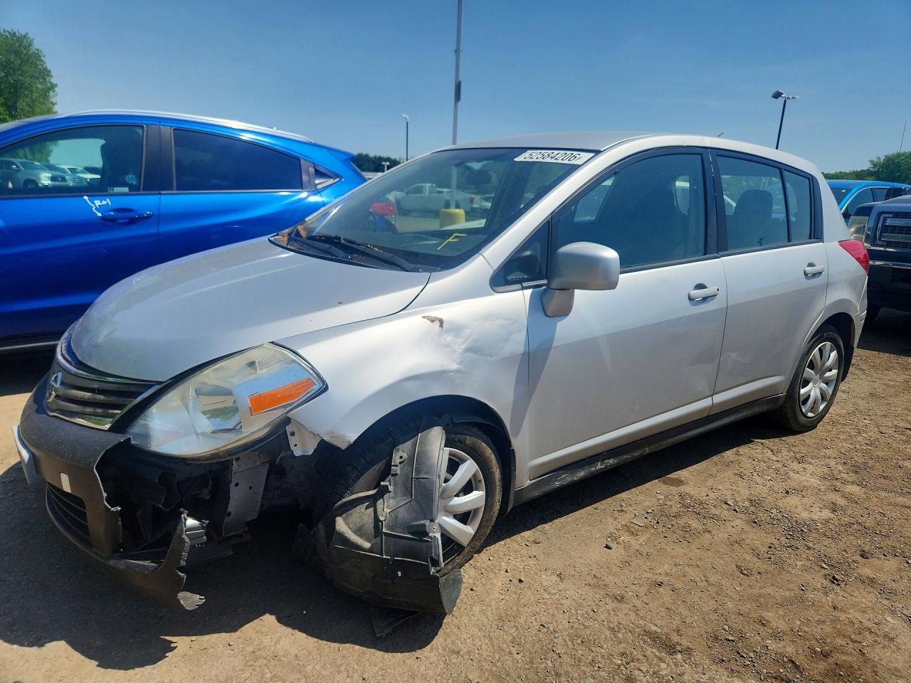 2011 Nissan Versa 1.8 S Gray vin: 3N1BC1CP2BL456542