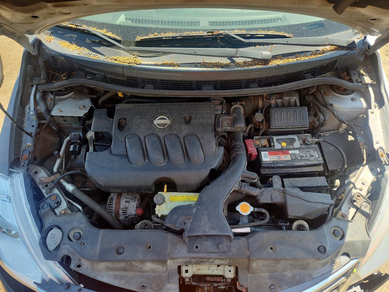2011 Nissan Versa 1.8 S Gray vin: 3N1BC1CP2BL456542