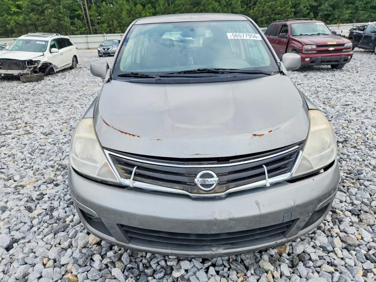 2011 Nissan Versa Серый vin: 3N1BC1CP2BL464592