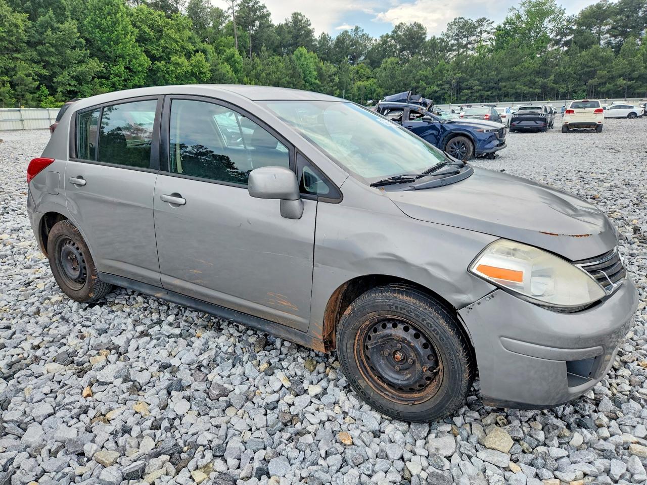 2011 Nissan Versa Серый vin: 3N1BC1CP2BL464592