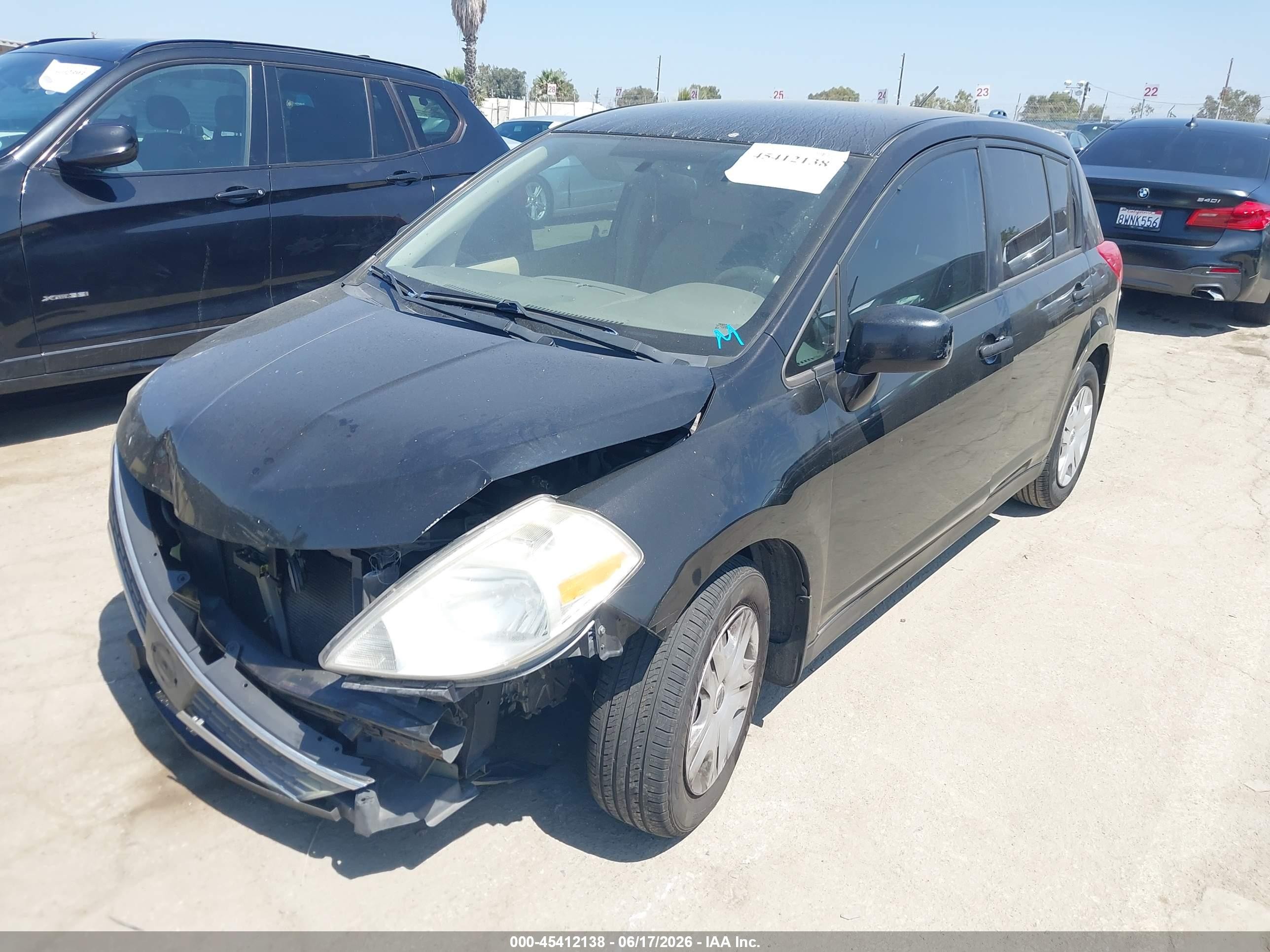 2011 Nissan Versa 1.8s Black vin: 3N1BC1CP2BL483790