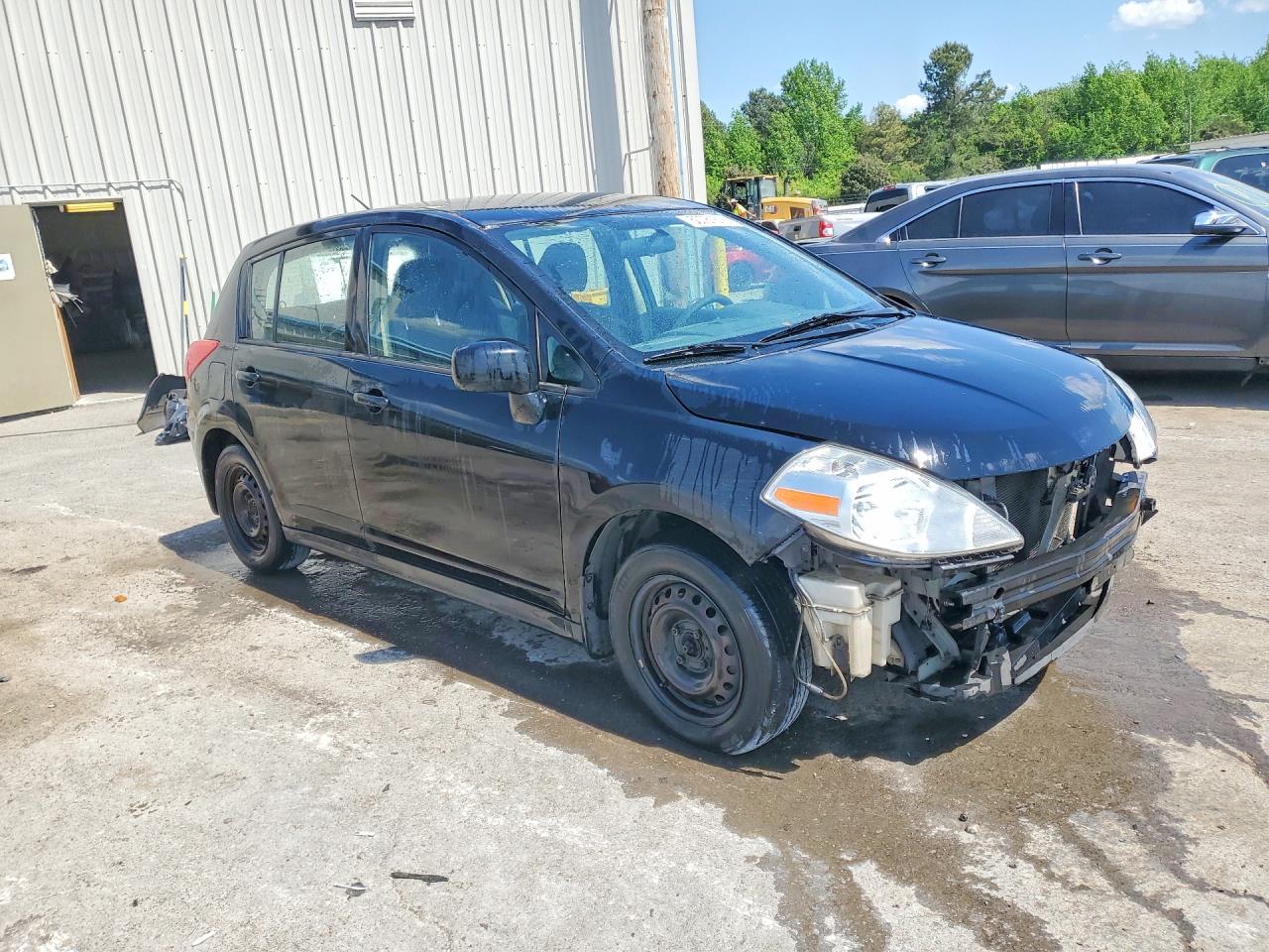 2011 Nissan Versa 1.8 S Black vin: 3N1BC1CP2BL487497