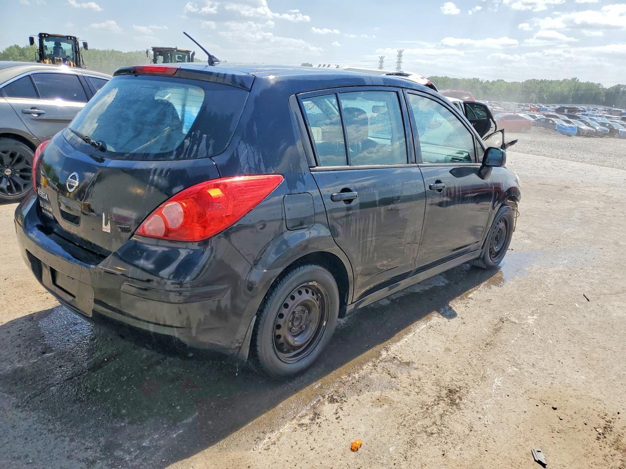 2011 Nissan Versa 1.8 S Black vin: 3N1BC1CP2BL487497