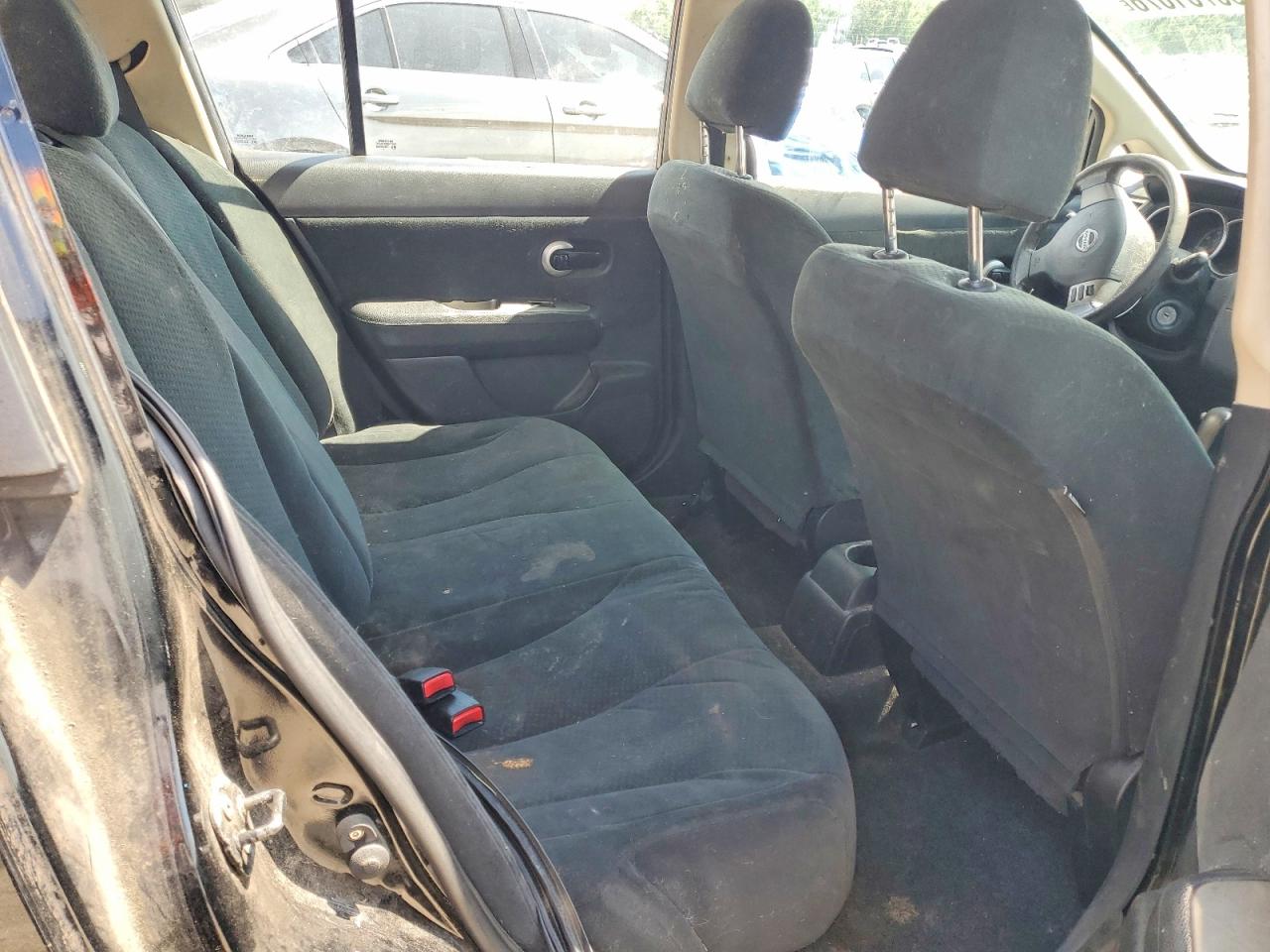 2011 Nissan Versa 1.8 S Black vin: 3N1BC1CP2BL487497
