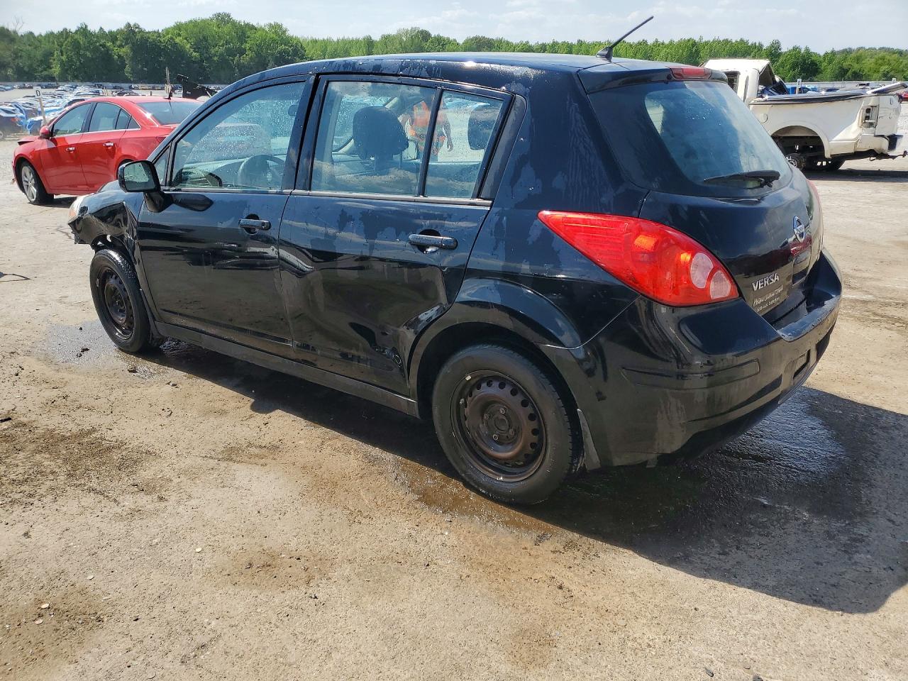 2011 Nissan Versa 1.8 S Black vin: 3N1BC1CP2BL487497