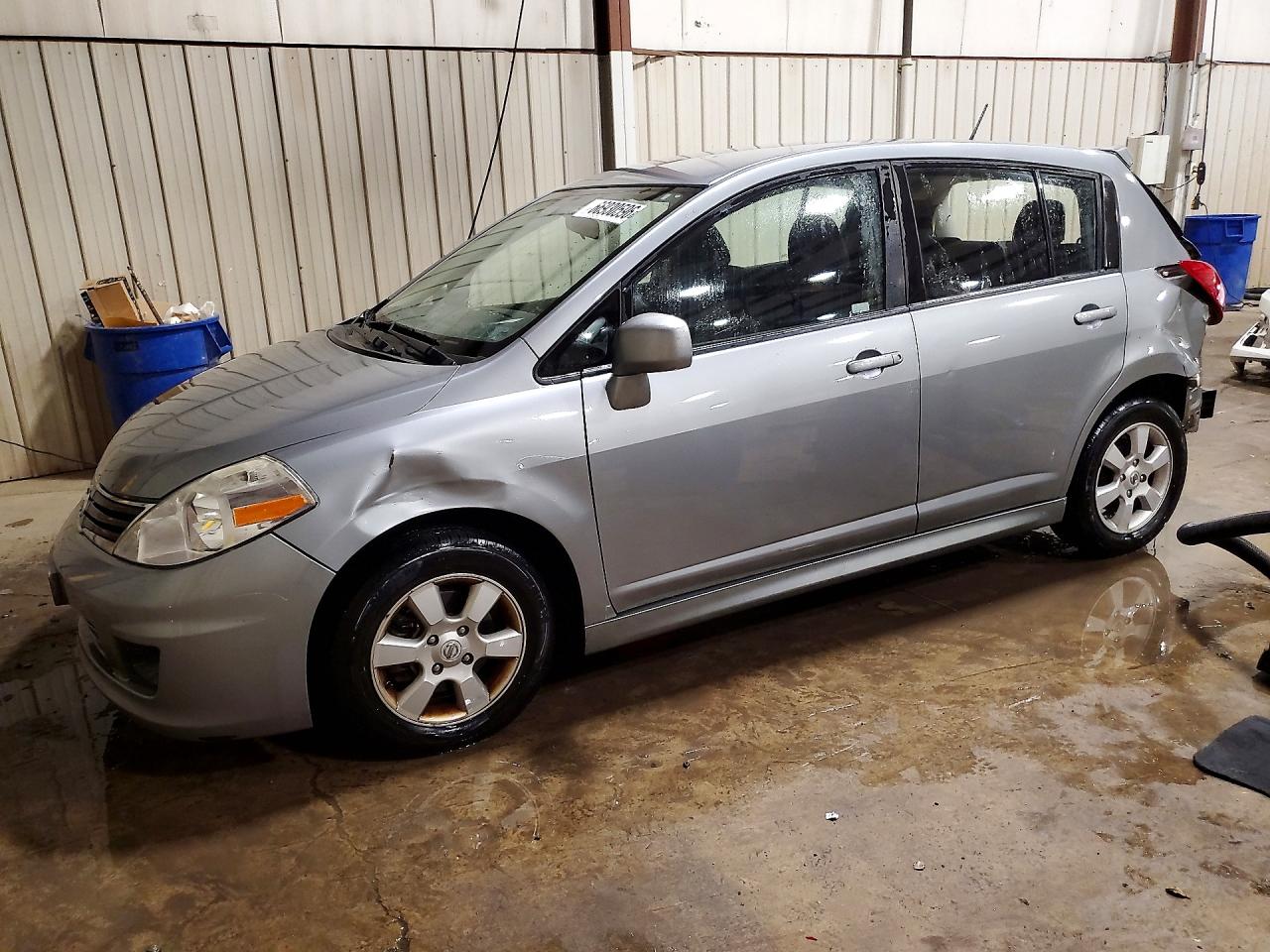 2011 Nissan Versa 1.8 S Gray vin: 3N1BC1CP2BL496975