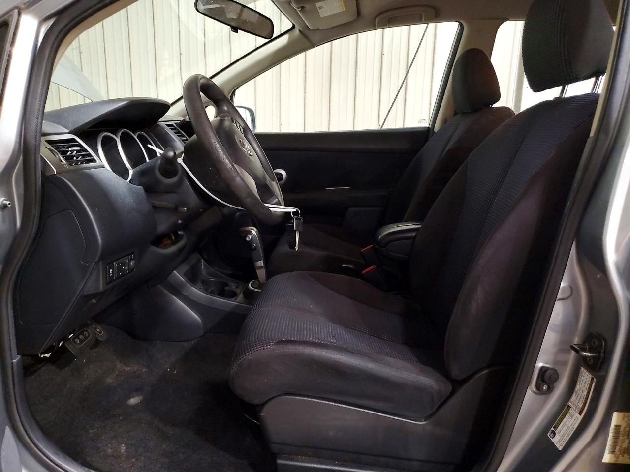 2011 Nissan Versa 1.8 S Gray vin: 3N1BC1CP2BL496975