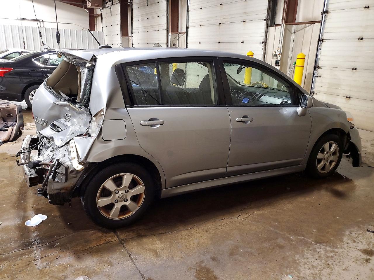 2011 Nissan Versa 1.8 S Gray vin: 3N1BC1CP2BL496975