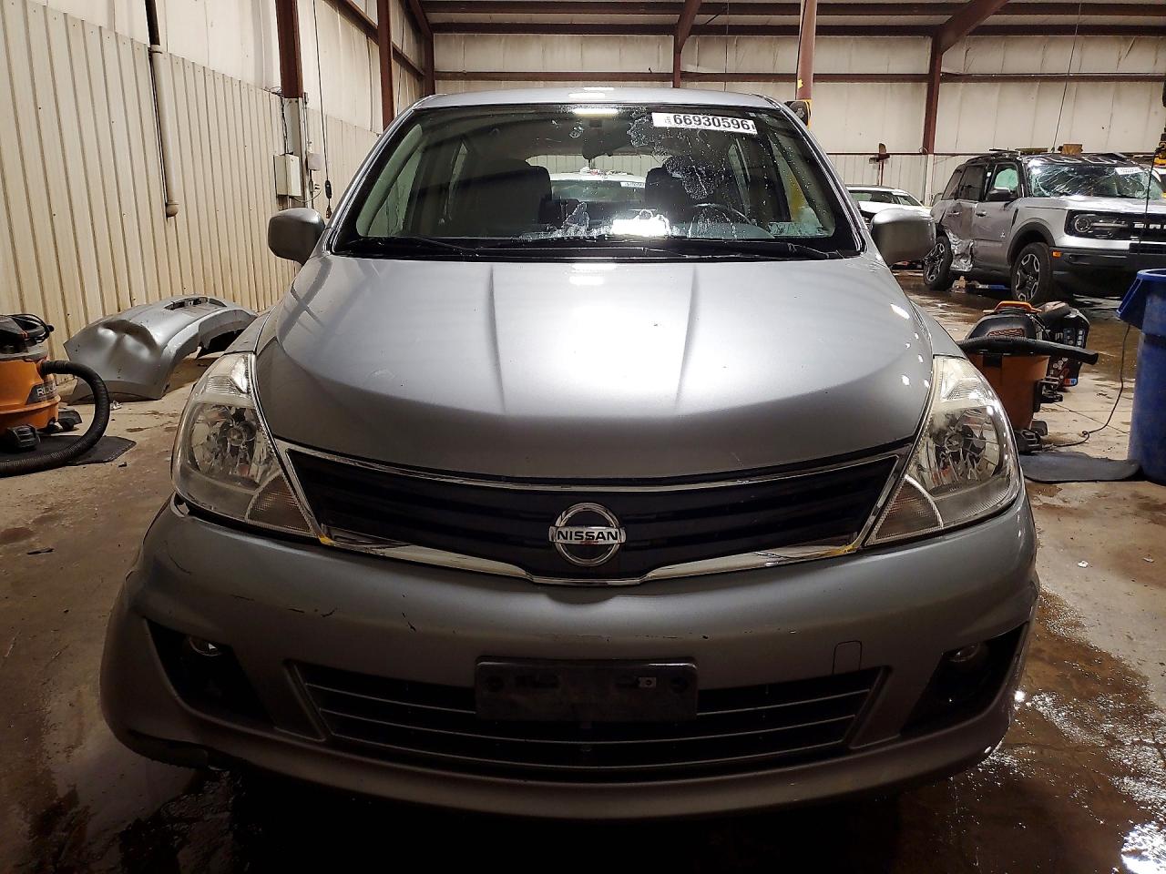 2011 Nissan Versa 1.8 S Gray vin: 3N1BC1CP2BL496975