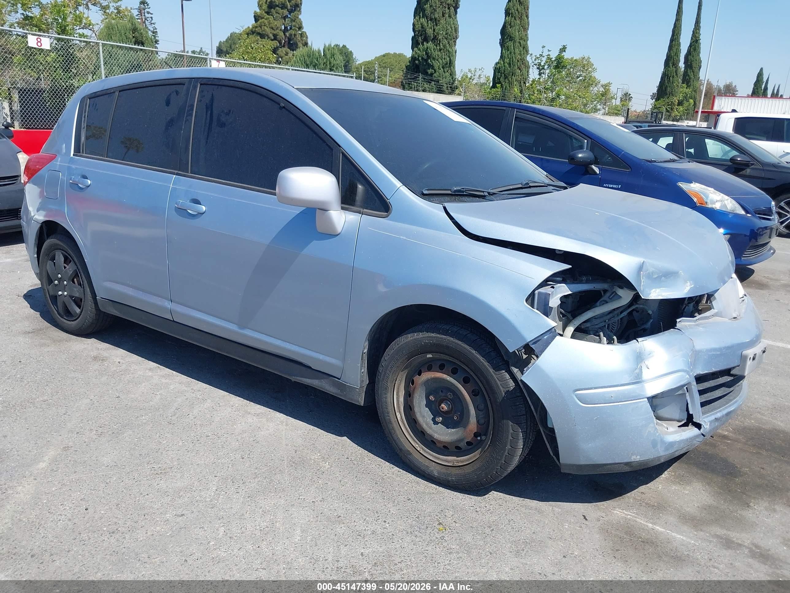 2011 Nissan Versa 1.8s Light Blue vin: 3N1BC1CP2BL514438