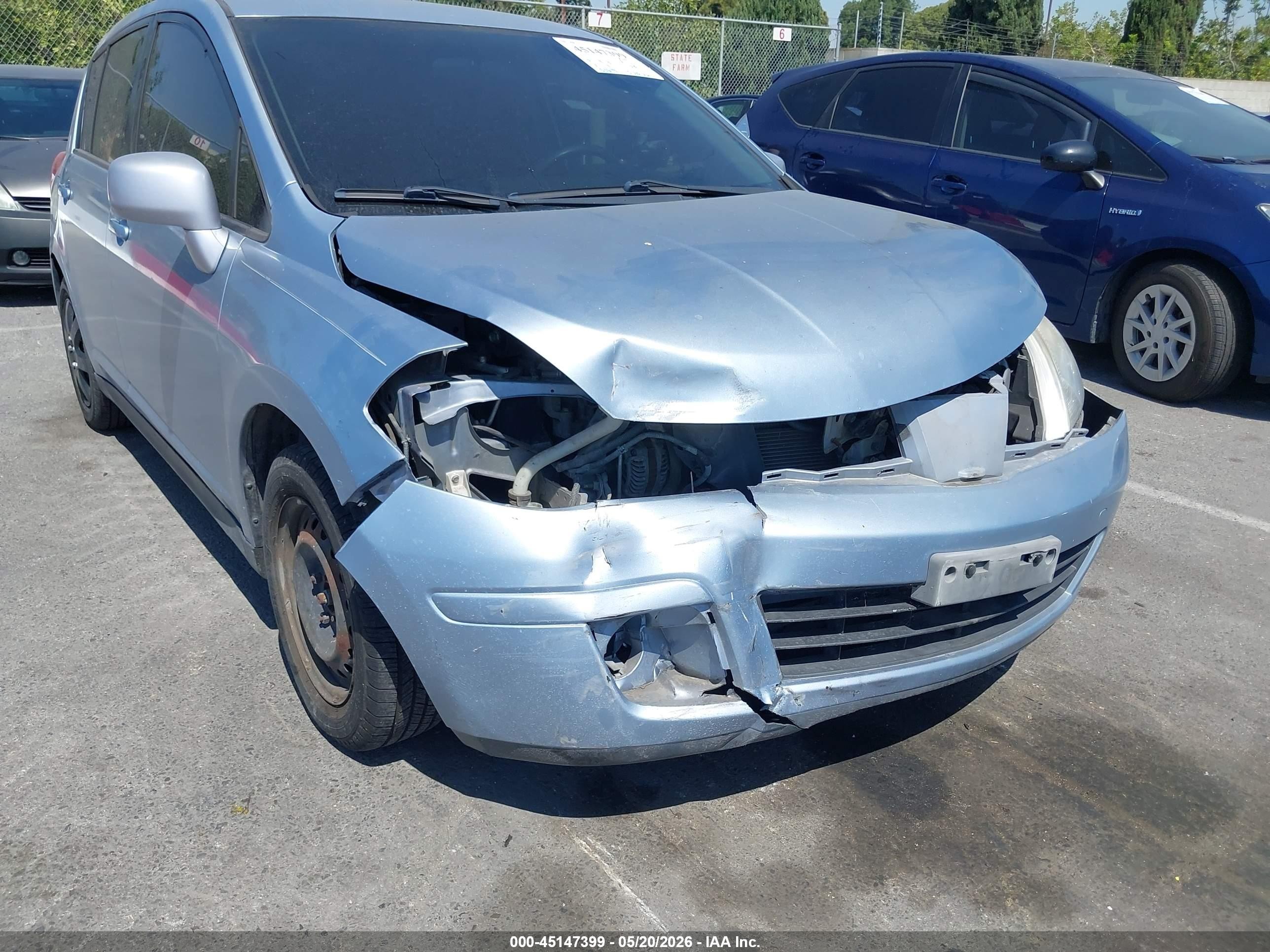 2011 Nissan Versa 1.8s Light Blue vin: 3N1BC1CP2BL514438