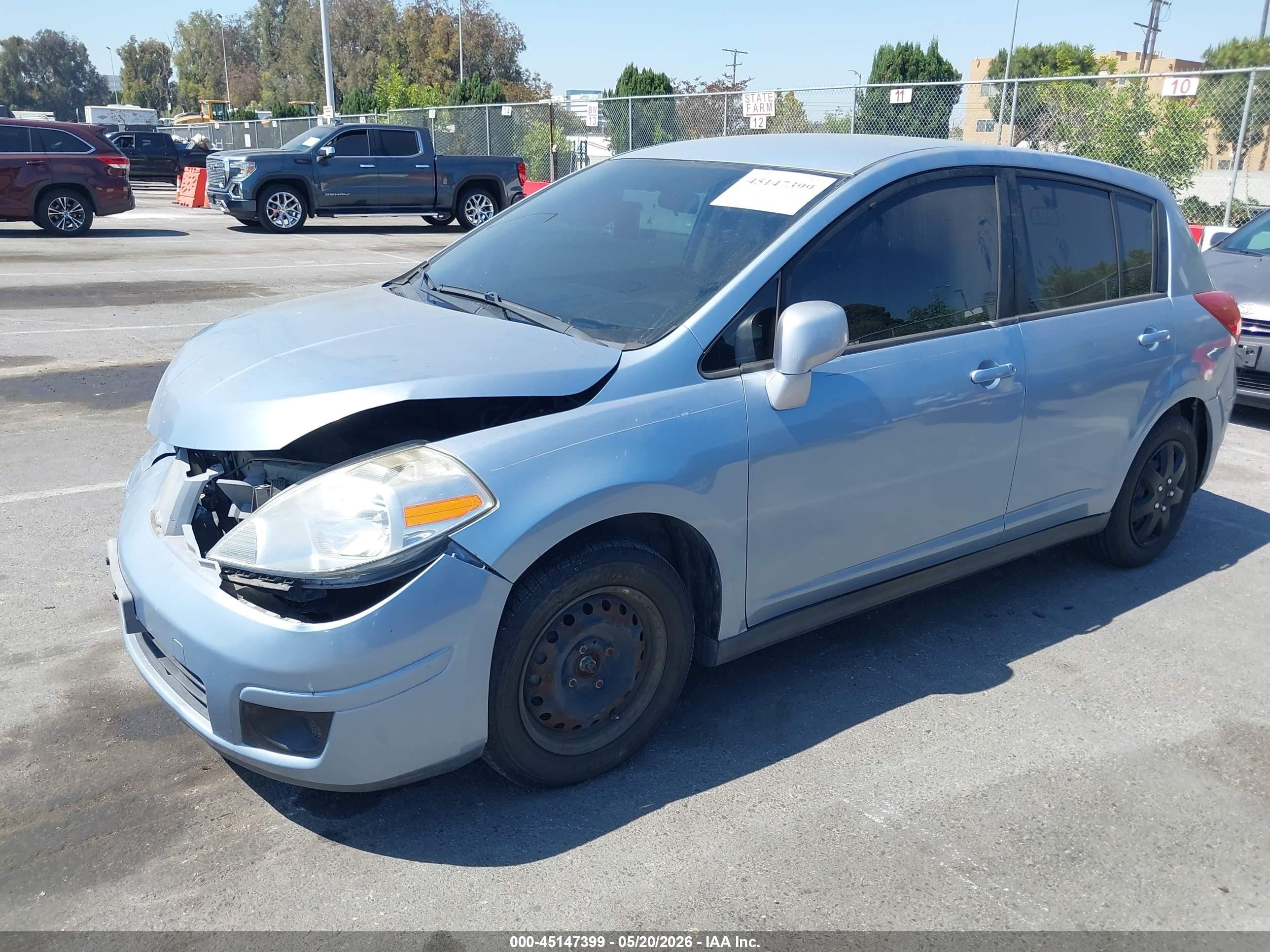 2011 Nissan Versa 1.8s Light Blue vin: 3N1BC1CP2BL514438