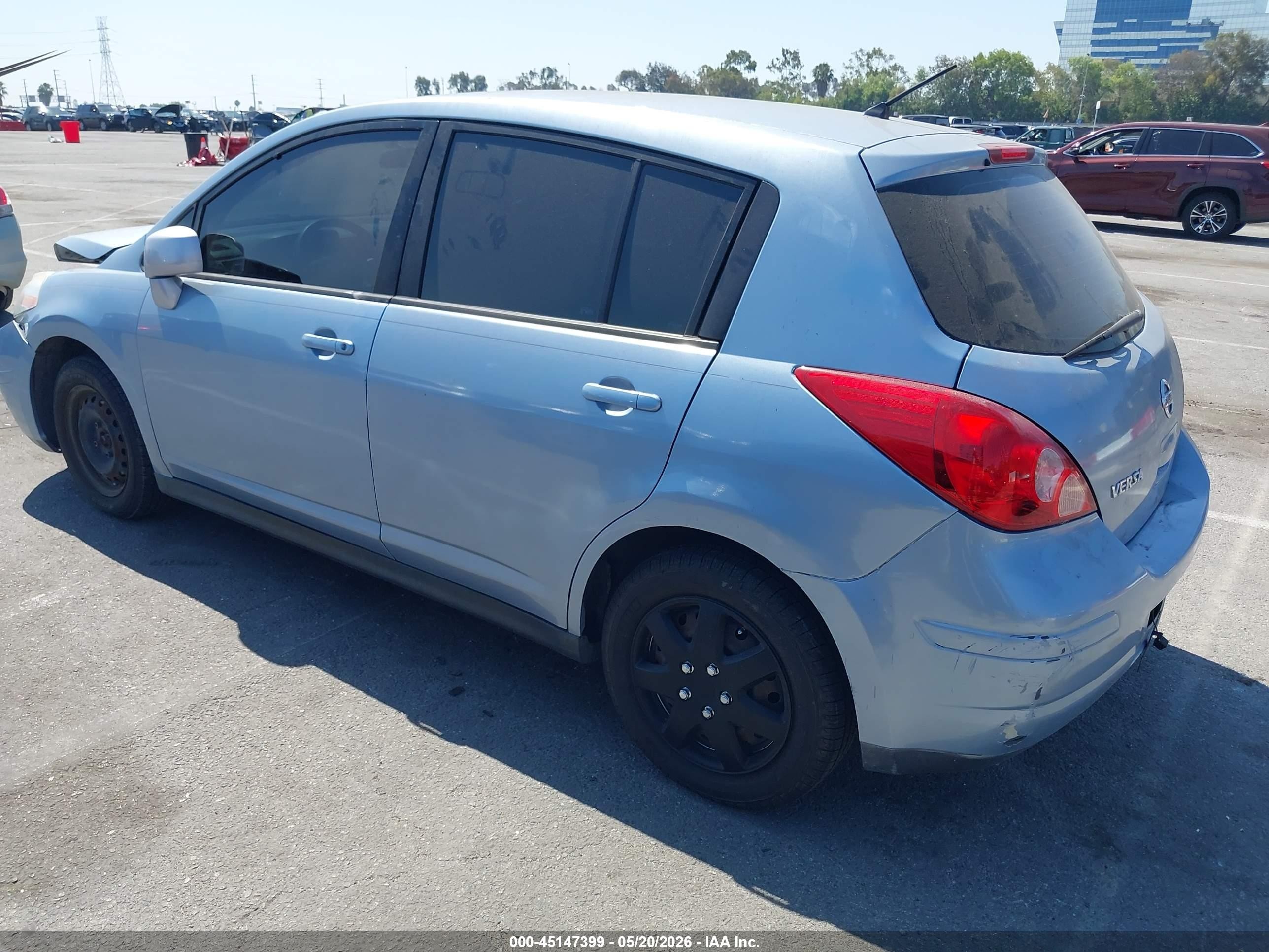 2011 Nissan Versa 1.8s Light Blue vin: 3N1BC1CP2BL514438