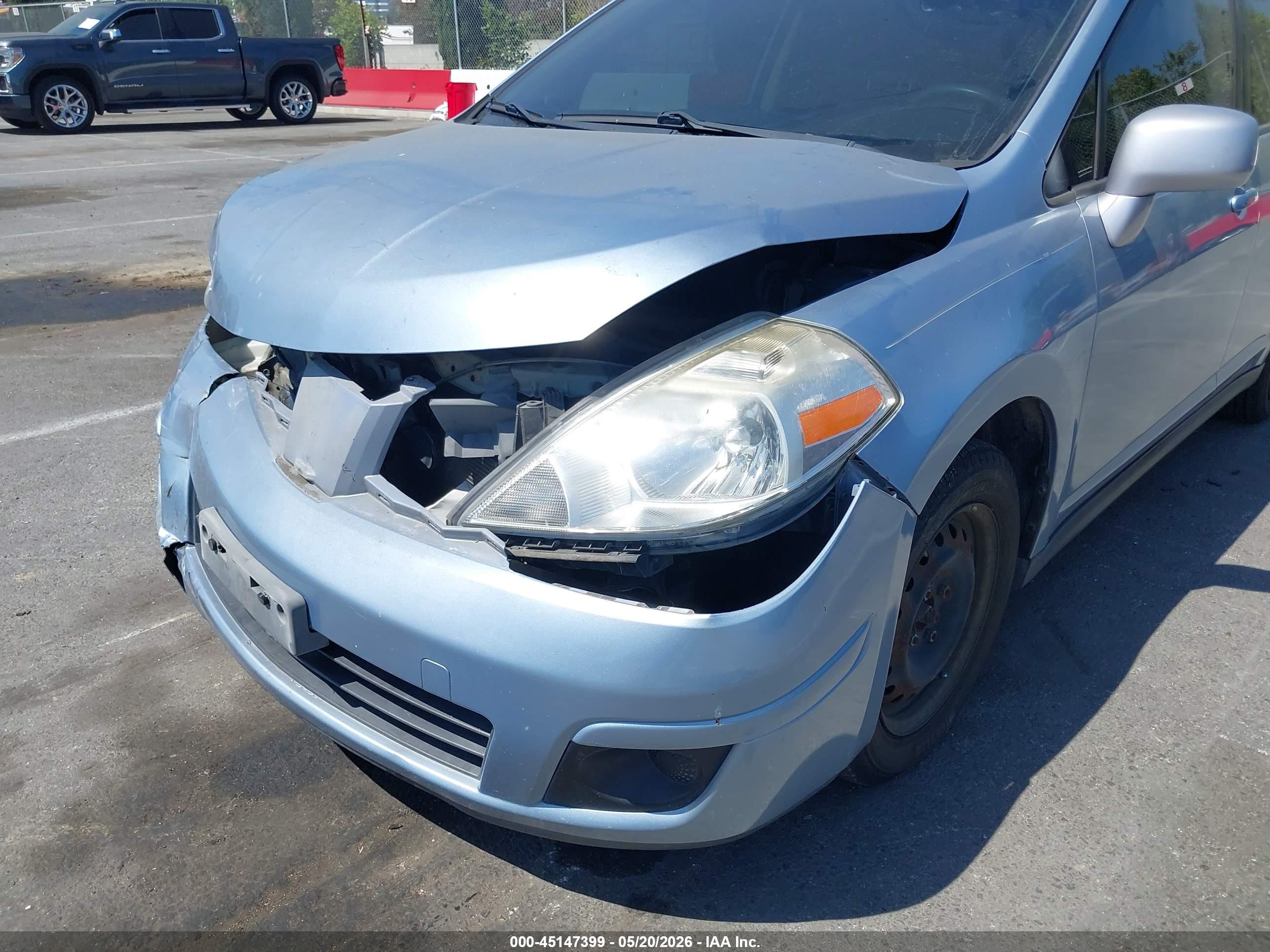 2011 Nissan Versa 1.8s Light Blue vin: 3N1BC1CP2BL514438