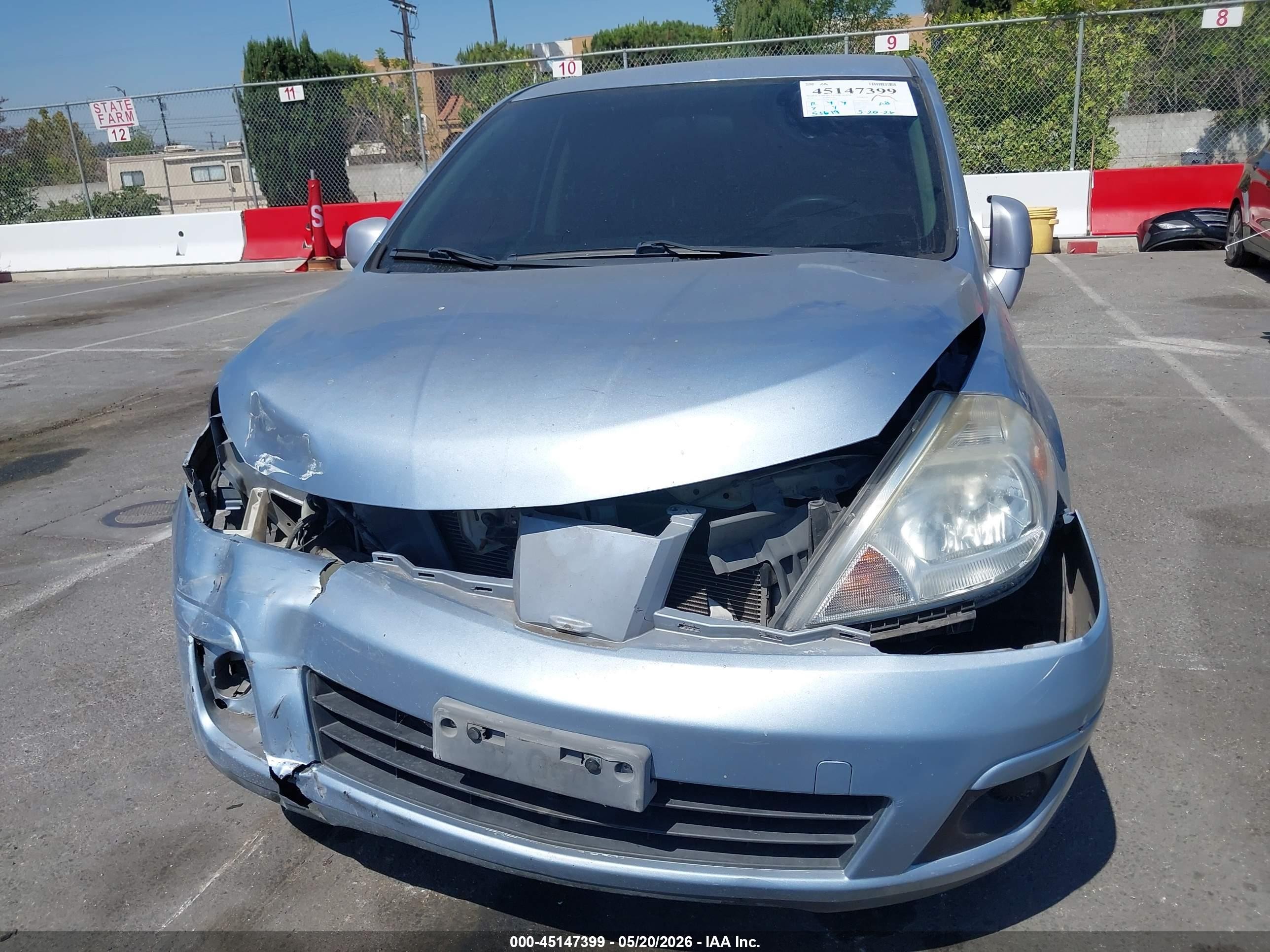 2011 Nissan Versa 1.8s Light Blue vin: 3N1BC1CP2BL514438