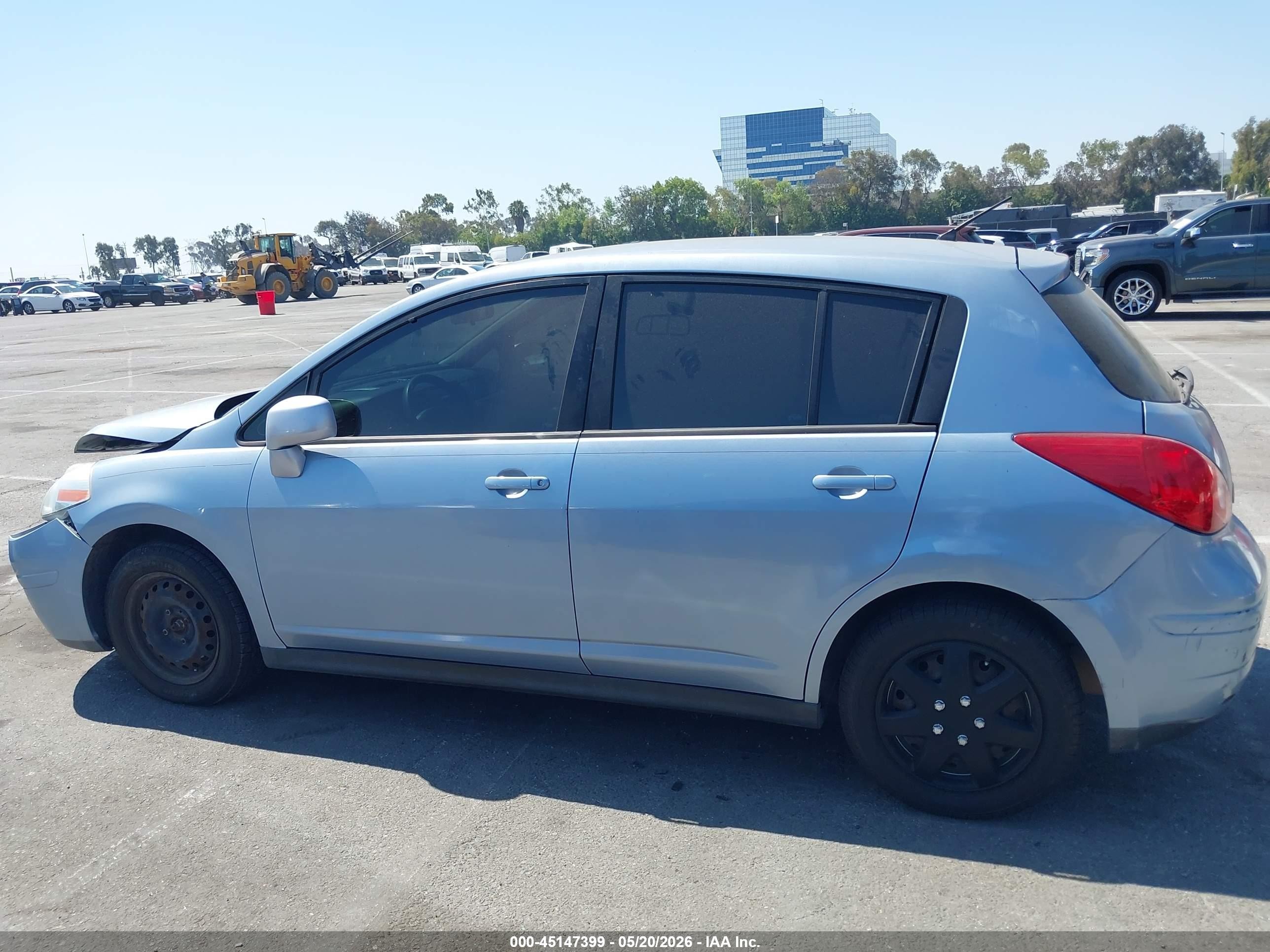 2011 Nissan Versa 1.8s Light Blue vin: 3N1BC1CP2BL514438
