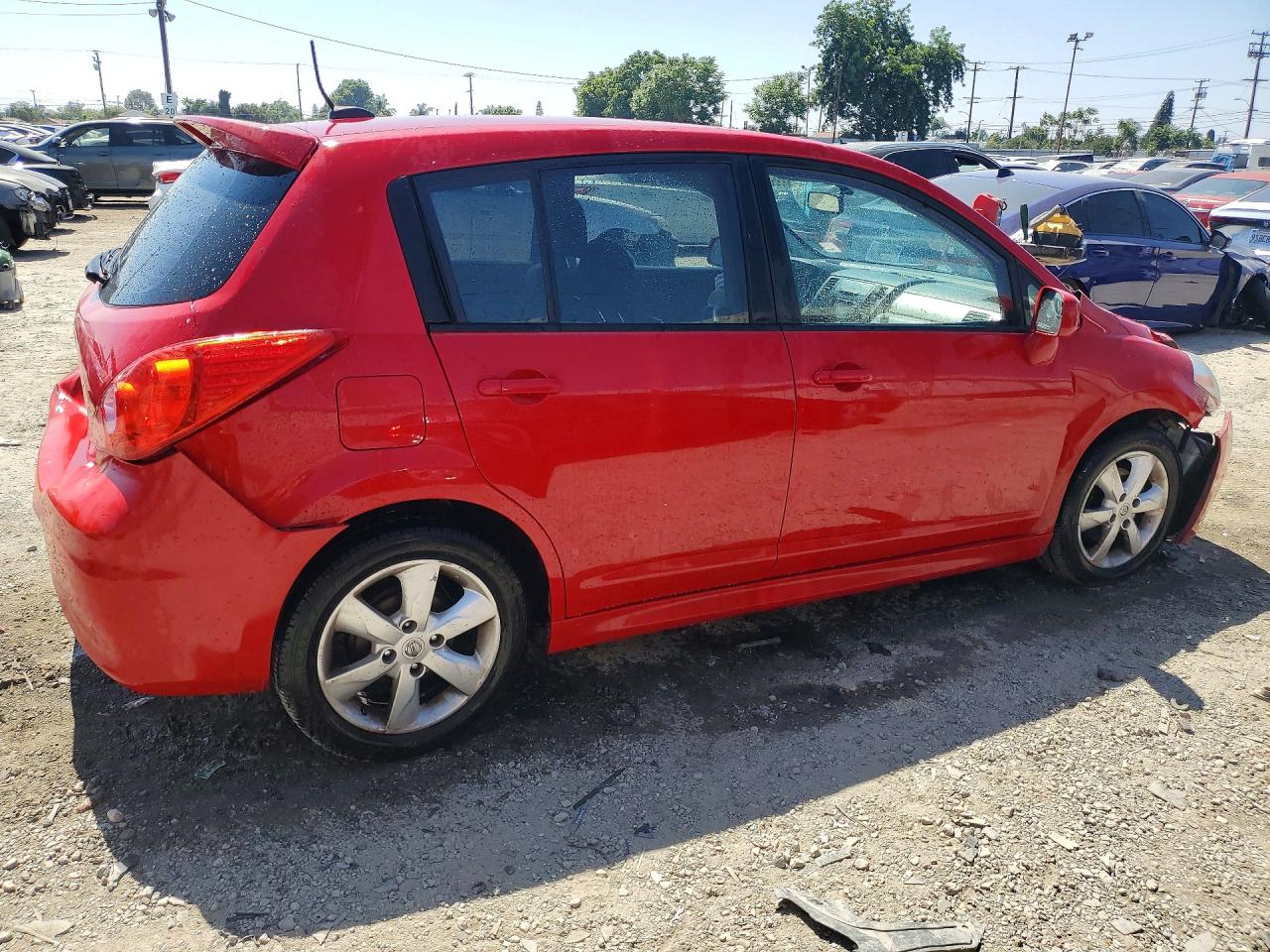 2012 Nissan Versa Red vin: 3N1BC1CP2CK252086