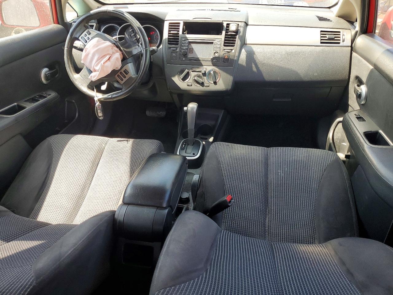 2012 Nissan Versa Red vin: 3N1BC1CP2CK252086