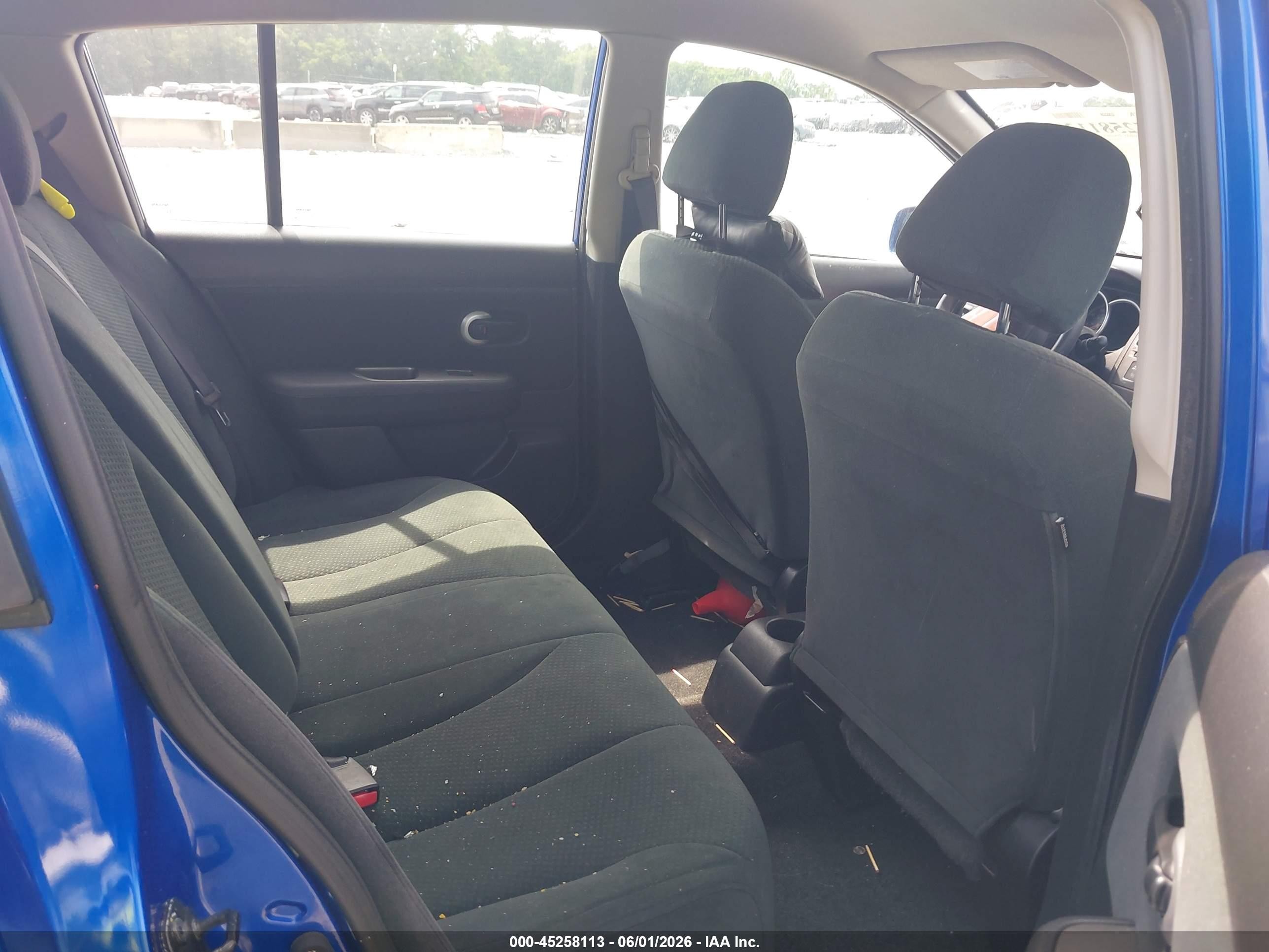 2012 Nissan Versa 1.8 S Синий vin: 3N1BC1CP2CK271219
