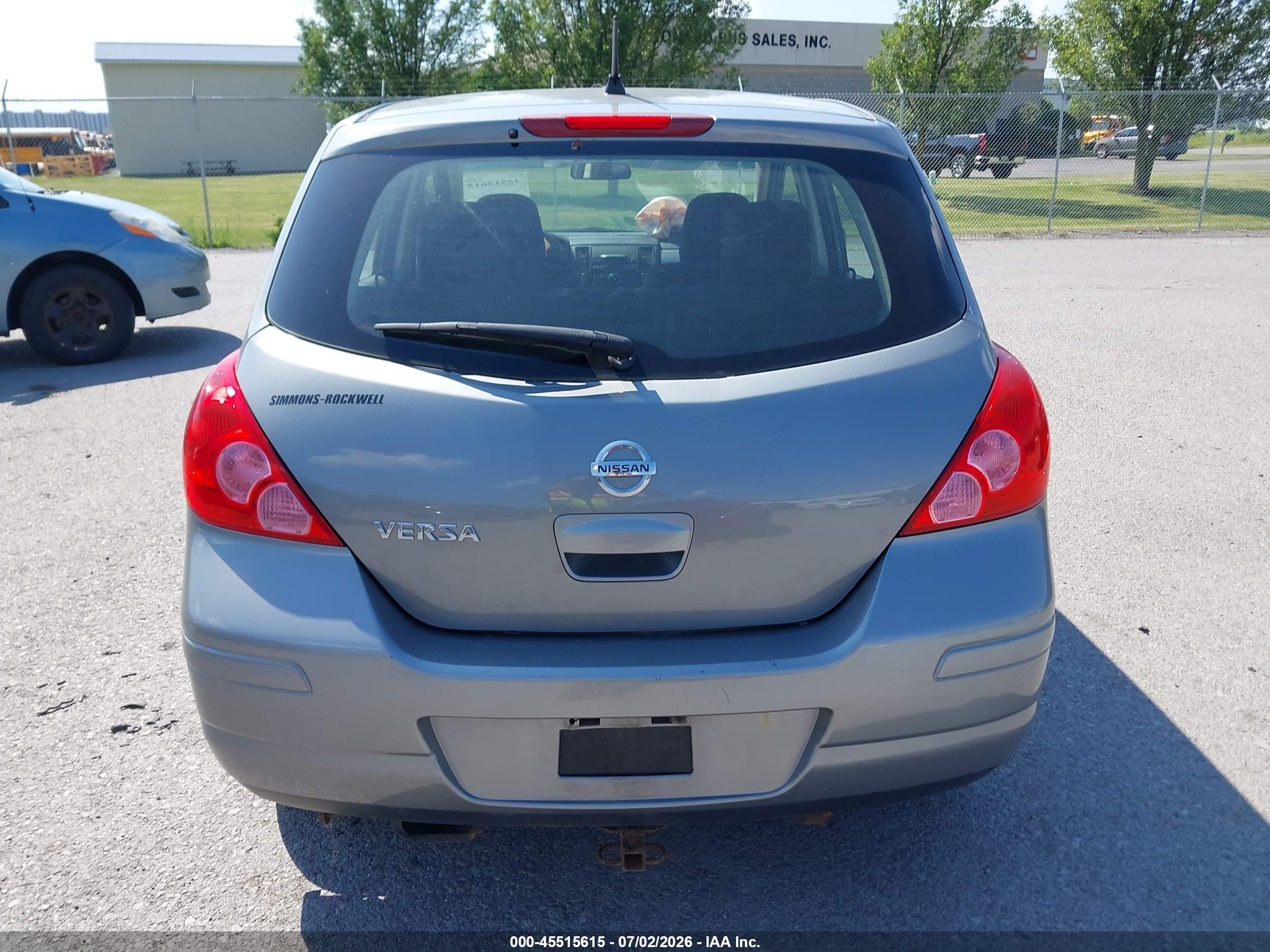 2012 Nissan Versa 1.8 S Gray vin: 3N1BC1CP2CK281748